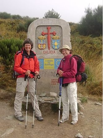 Anna Terbruggen op de Camino